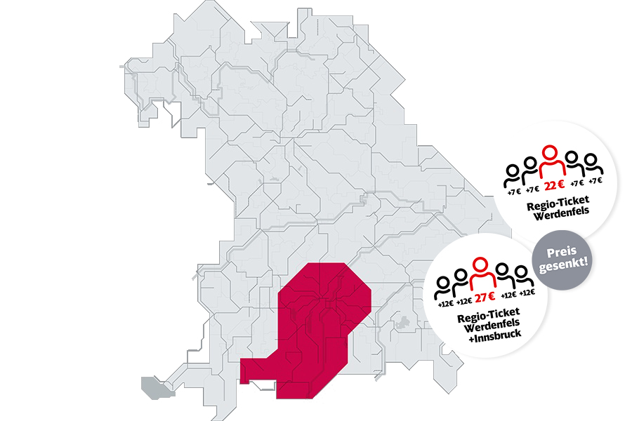 RegioTickets für Ausflüge in Bayern DB Regio Bayern