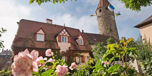 Färberturm Gunzenhausen , Foto: Hub, Lizenz: TV Fränkisches Seenland