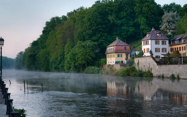 Regnitzufer, Blick in Richtung Hain - Bamberg Steigerwald, Foto: BambergHub, Lizenz: FrankenTourismus