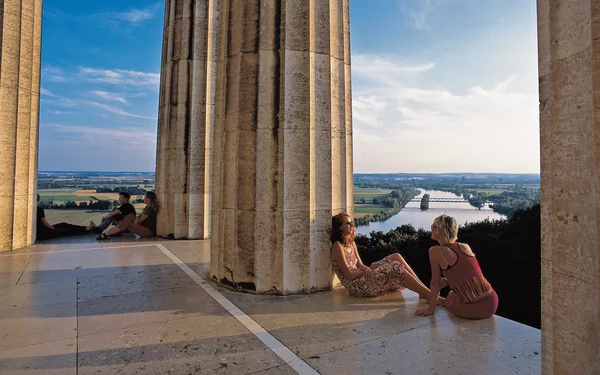 Ausblick Walhalla in Donaustauf, Foto: Clemens Mayer, Lizenz: Regensburg Tourismus GmbH