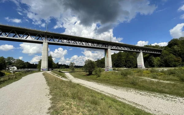 Die Großhesseloher Brücke, Foto: Florian Weindl