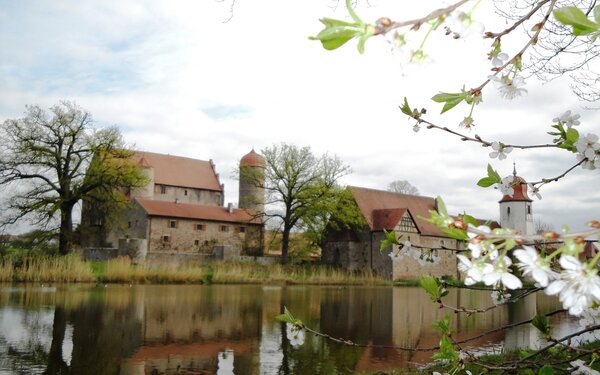 Wasserschloss Sommersdorf, Foto: TV Fränkisches Seenland
