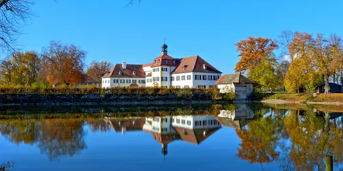 Weißes Schloss in Triesdorf, Foto: TV Fränkisches Seenland