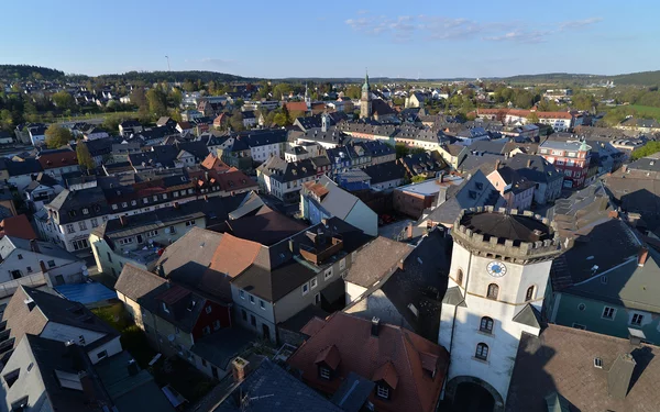 Stadtansiecht mit Koppetentor, Foto: Stadt Wunsiedel