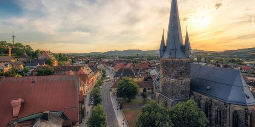 Lichtenfels Blick vom Stadtturm, Foto: Klaus Wendel