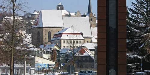 Plessi-Turm im Winter, Foto: Stadt Kronach, Stefan Wicklein