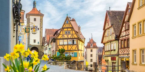 Frühlingserwachen in Rothenburg ob der Tauber