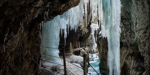 Partnach-Klamm im Winter