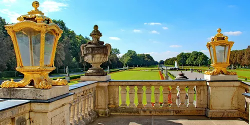 Schlosspark Nymphenburg Treppe und Park