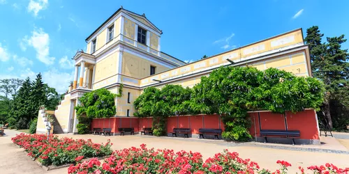 Außenansicht des Pompejanum Aschaffenburg