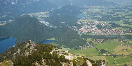 Mit der Tegelbergbahn zum Königsblick auf Schloss Neuschwanstein